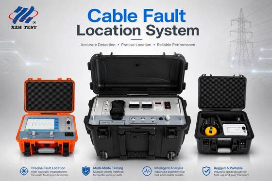 Sistem Pencari kesalahan kabel bawah tanah portabel Prelokator Pinpointer Generator Pulsa Tegangan Tinggi