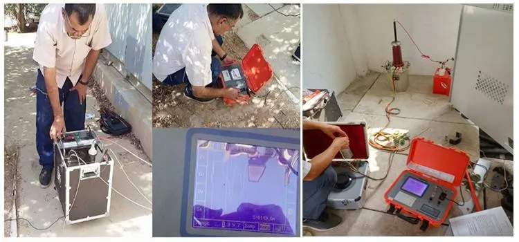 Xhgg501b Pabrik khusus kabel bawah tanah kesalahan Prelocator Tdr Locator 4