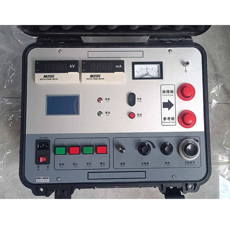 Metode jembatan HV 7500V Penguji kesalahan kabel listrik luar 1