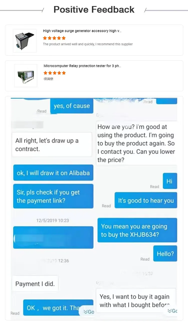 Metode jembatan HV 7500V Penguji kesalahan kabel listrik luar 11